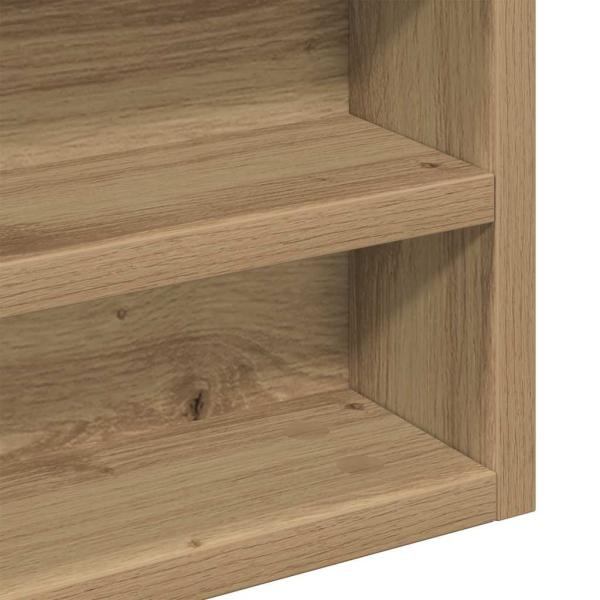 Vitrine Cabinet Artisan Oak 100x8,5x75 cm Ingenieurholz