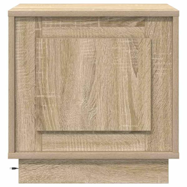 Nachttische Sonoma Eiche Holzwerkstoff 44 x 34,5 x 45 cm Stauraum
