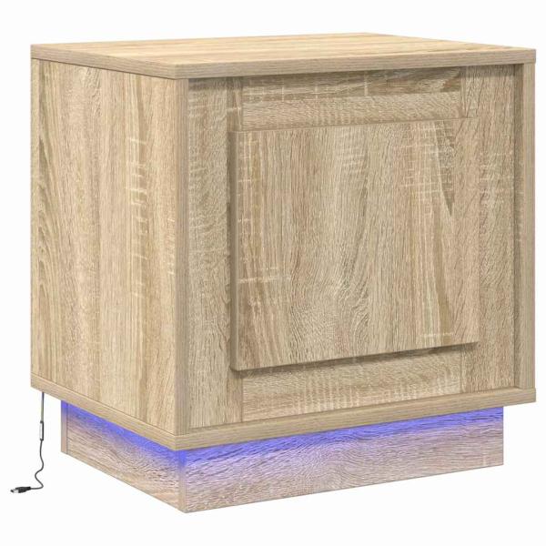 Nachttische 2er Set Sonoma Eiche Holzwerkstoff 44 x 34,5 x 45 cm