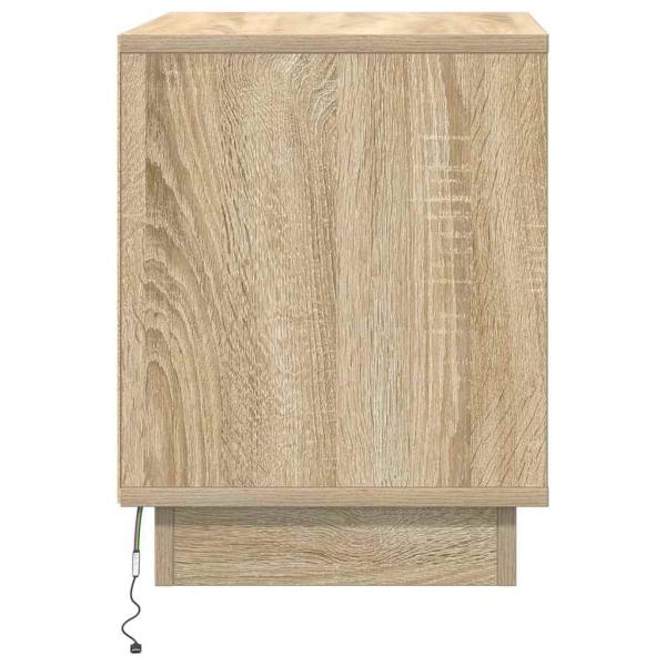 Nachttische 2er Set Sonoma Eiche Holzwerkstoff 44 x 34,5 x 45 cm