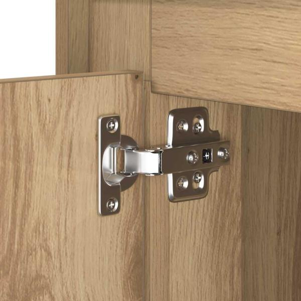 Nachttische Artisan Eiche Holzwerkstoff 44 x 34,5 x 45 cm