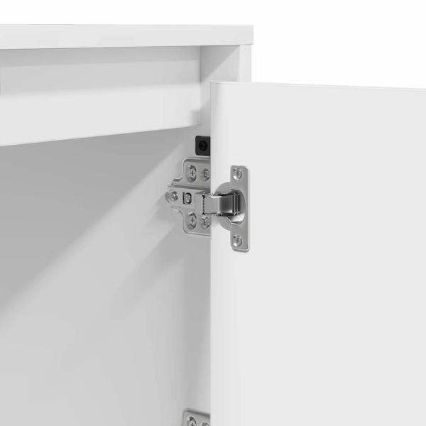 Nachttische Weiß MDF 39 x 34,5 x 50 cm Modern Nachttisch