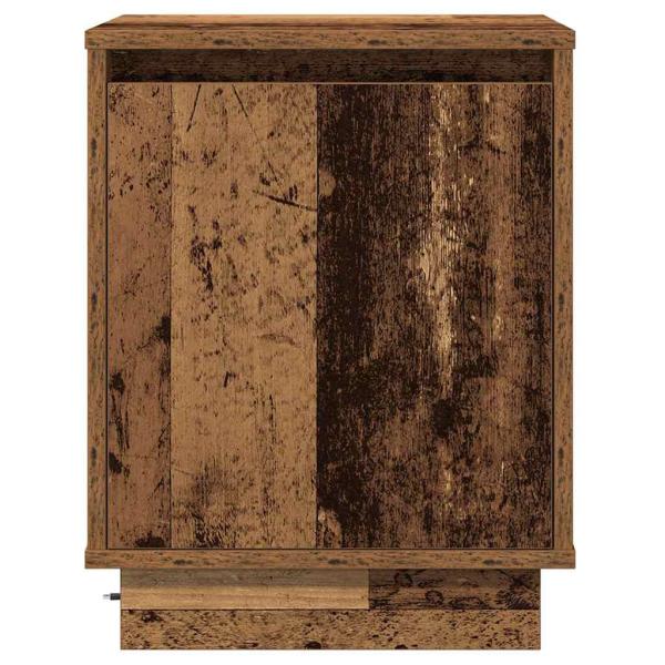 Nachttische Set von 2 Altes Holz Holz 39 x 34,5 x 50 cm