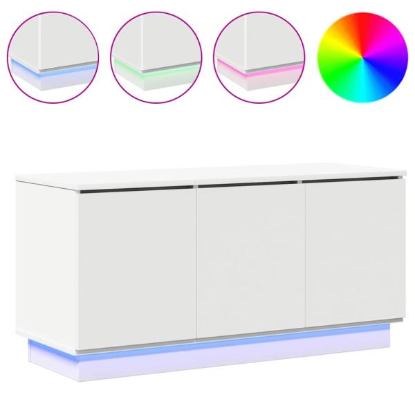 TV-Schrank Weiß 100x38x49 cm Holzwerkstoff