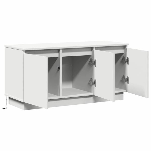 TV-Schrank Weiß 100x38x49 cm Holzwerkstoff