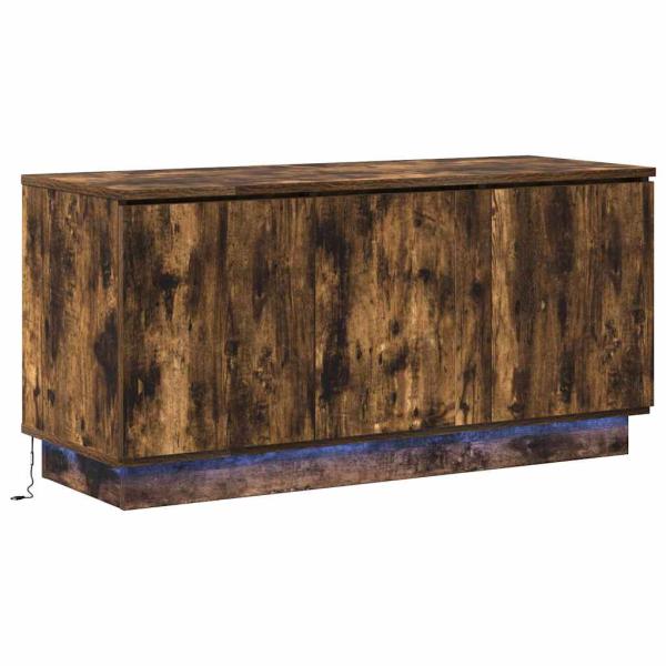 TV-Schrank Geräucherte Eiche 100x38x49 cm Holzwerkstoff