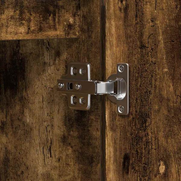 TV-Schrank Geräucherte Eiche 100x38x49 cm Holzwerkstoff