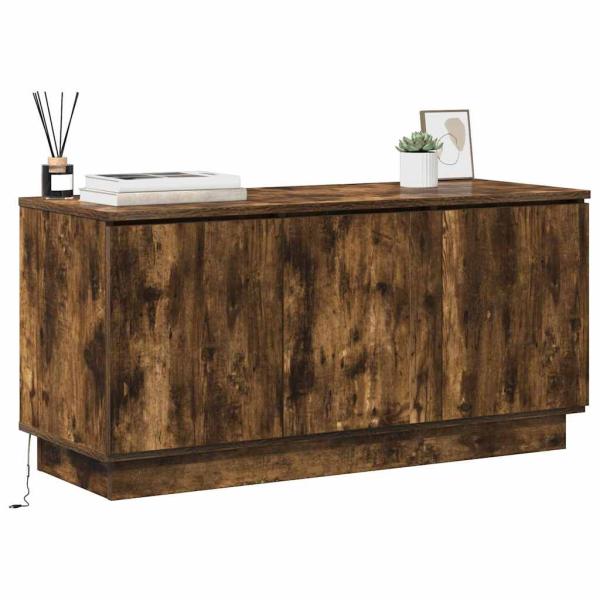 TV-Schrank Geräucherte Eiche 100x38x49 cm Holzwerkstoff