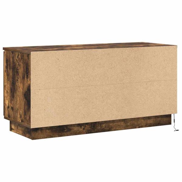 TV-Schrank Geräucherte Eiche 100x38x49 cm Holzwerkstoff