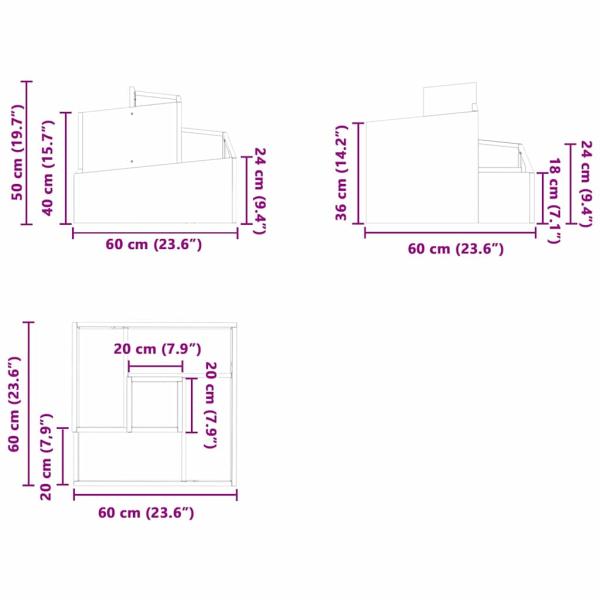 Kunststoffpflanzer Schwarz Hochdichtes Polyethylen Mittel