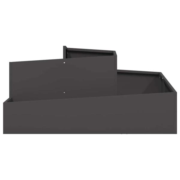 Töpfe & Pflanzkübel Schwarz Metall Groß Dekorative Details