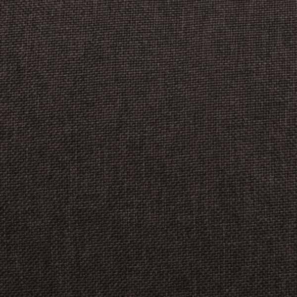 Massagesessel Dunkelbraun Stoff