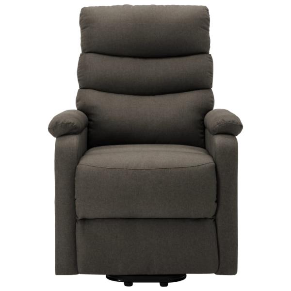 Aufstehsessel Taupe Stoff