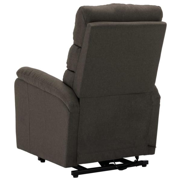 Aufstehsessel Taupe Stoff