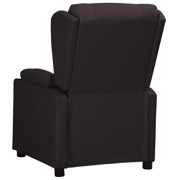 Relaxsessel Schwarz Kunstleder