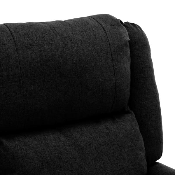 Relaxsessel Elektrisch Schwarz Stoff