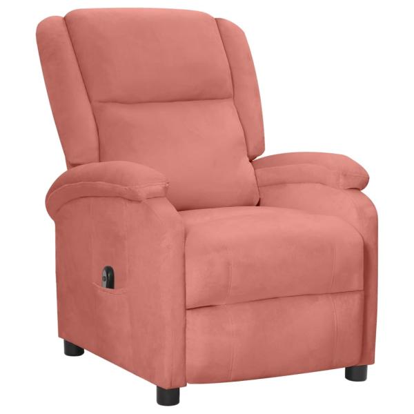 Relaxsessel Elektrisch Rosa Samt