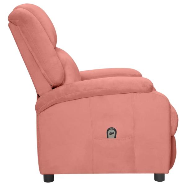 Relaxsessel Elektrisch Rosa Samt