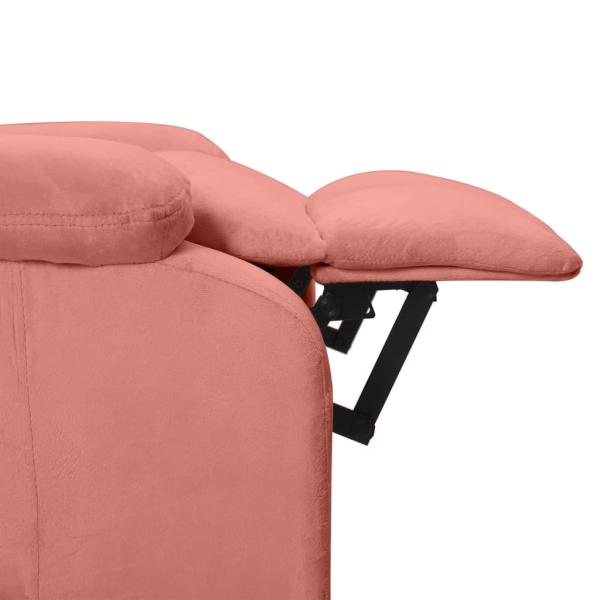Relaxsessel Elektrisch Rosa Samt