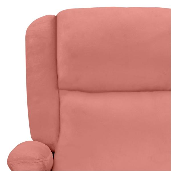 Relaxsessel Elektrisch Rosa Samt