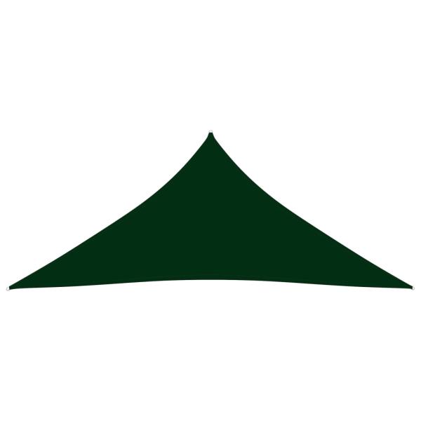 Sonnensegel Oxford-Gewebe Dreieckig 3,6x3,6x3,6 m Dunkelgrün