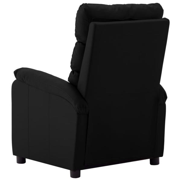 Massagesessel Elektrisch Schwarz Kunstleder