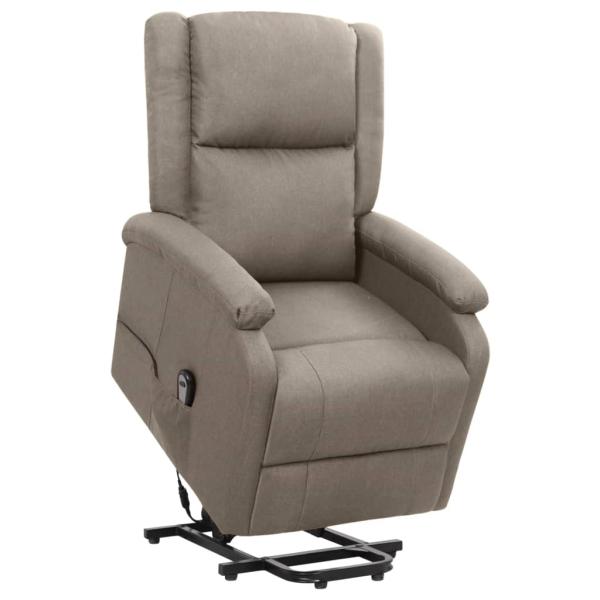 ARDEBO.de - Aufstehsessel Taupe Stoff