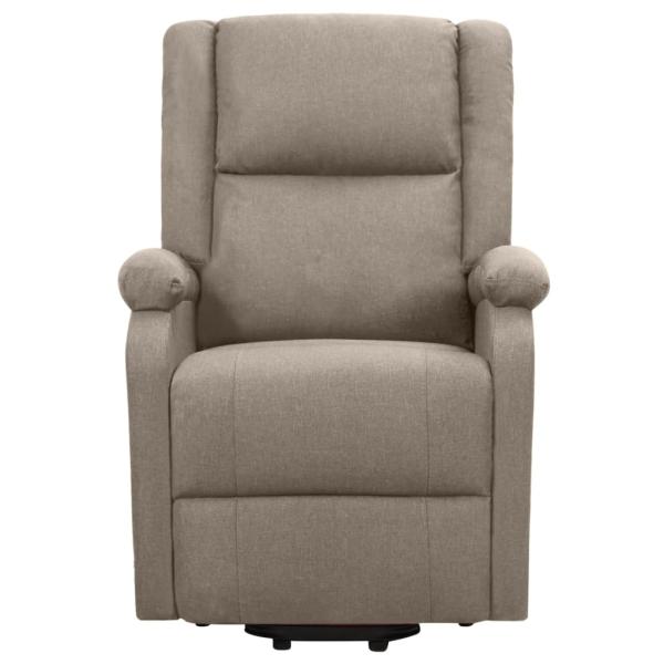 Aufstehsessel Taupe Stoff