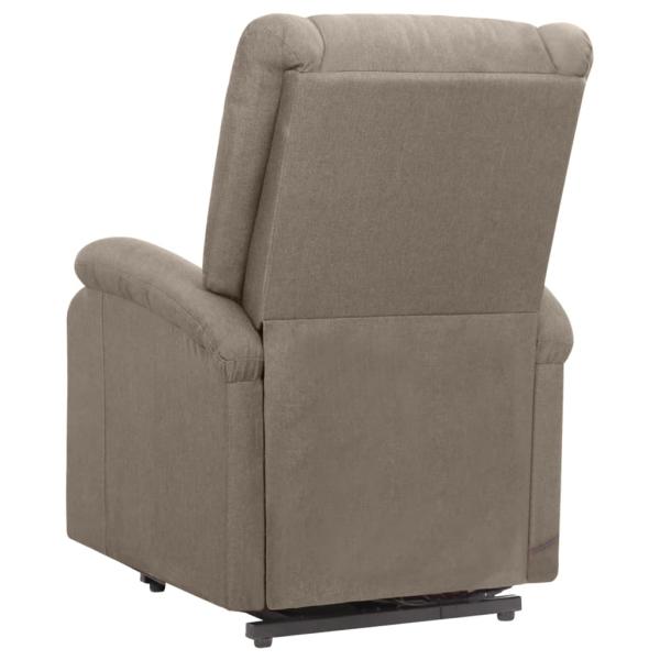 Aufstehsessel Taupe Stoff