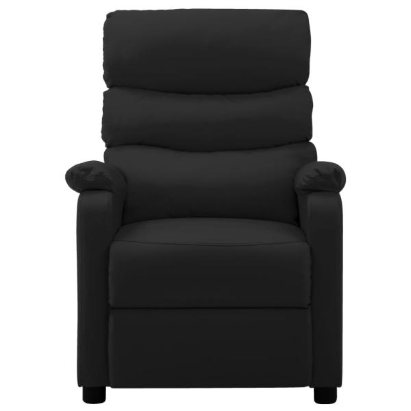 Relaxsessel Schwarz Kunstleder