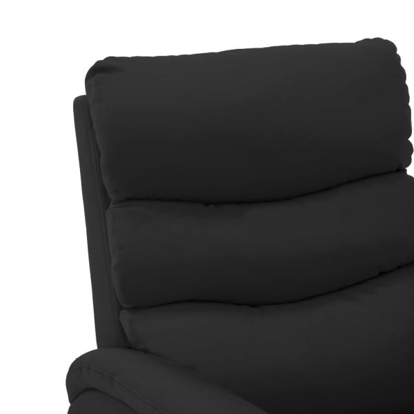 Relaxsessel Schwarz Kunstleder