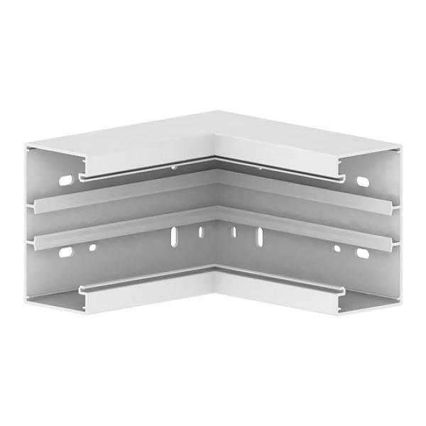 ARDEBO.de GGK 12722 Inneneck BR, 60x110/80mm, PVC, Gehrungsformteil, weiß