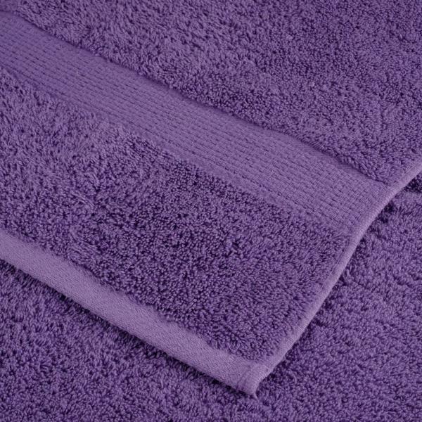 Premium-Gästetücher SOLUND 4 Stk. Lila 30x50 cm 600 g/m²