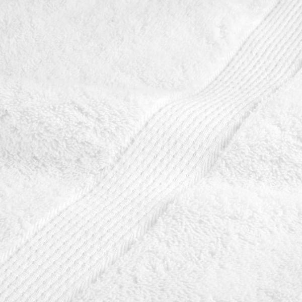 Premium-Gästetücher SOLUND 4 Stk. Weiß 30x50cm 600 g/m²
