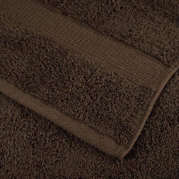 Premium-Gästetücher SOLUND 4 Stk. Braun 30x50 cm 600 g/m²