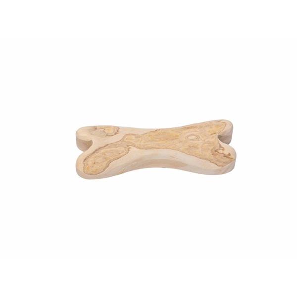 ARDEBO.de Quapas Dog Toy Coffeewood Bone Chew Stick S