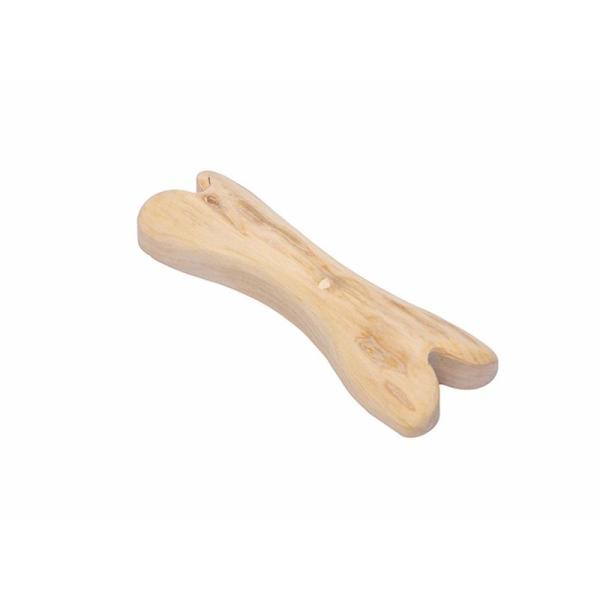 ARDEBO.de Quapas Dog Toy Coffeewood Bone Chew Stick L