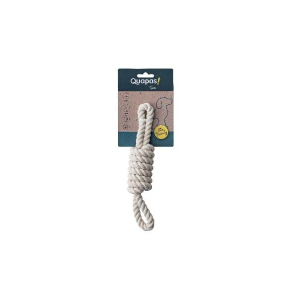 ARDEBO.de Quapas Dog Toy Rope String Natural L 30 cm