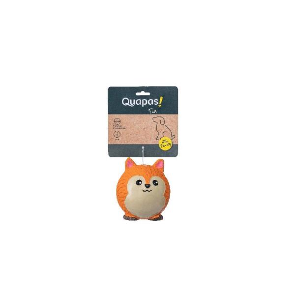 ARDEBO.de Quapas Dog Toy Fun Latex Cute Fox