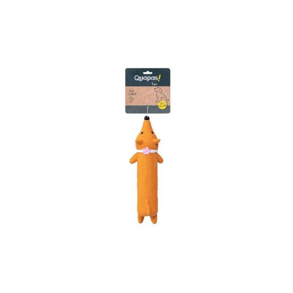ARDEBO.de Quapas Dog Toy Fun Latex Fox