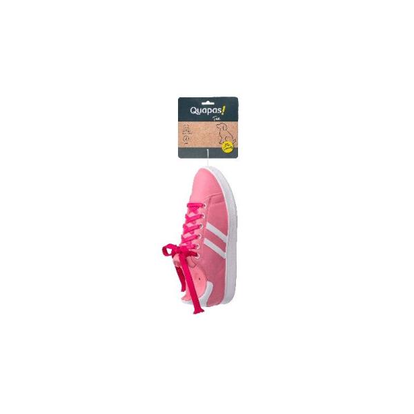 ARDEBO.de Quapas Dog Toy Fun Latex Women Shoe Pink