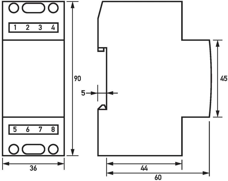 Doepke RK12S Klingeltransformator 2A/2A/1,5A 4V/8V/12V