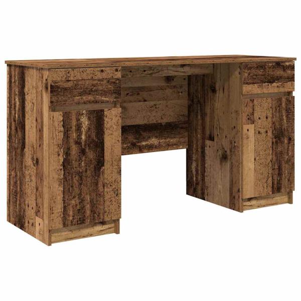 Schreibtisch Altholz 140x49x76 cm Holzwerkstoff