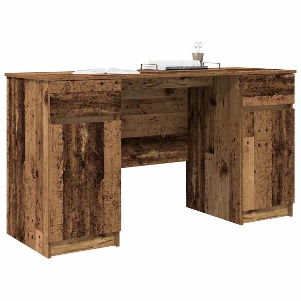 Schreibtisch Altholz 140x49x76 cm Holzwerkstoff