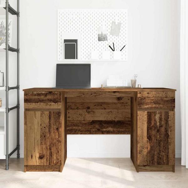 Schreibtisch Altholz 140x49x76 cm Holzwerkstoff