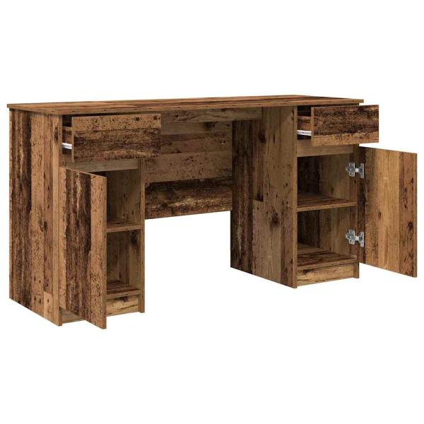 Schreibtisch Altholz 140x49x76 cm Holzwerkstoff
