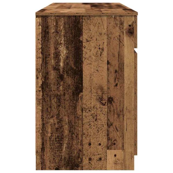 Schreibtisch Altholz 140x49x76 cm Holzwerkstoff