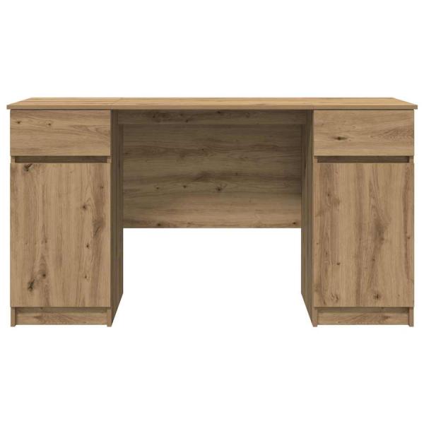 Schreibtisch Artisan-Eiche Holzwerkstoff 140 x 49 x 76 cm