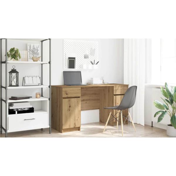 Schreibtisch Artisan-Eiche Holzwerkstoff 140 x 49 x 76 cm