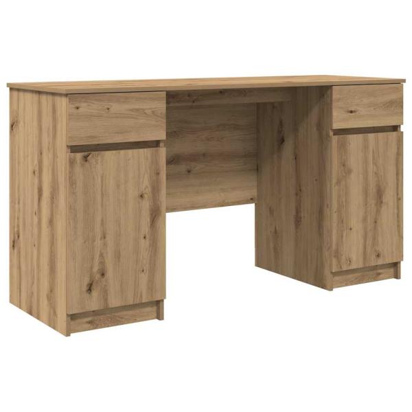 Schreibtisch Artisan-Eiche Holzwerkstoff 140 x 49 x 76 cm